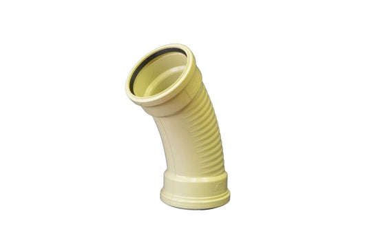 PVC Pipe Bends - PP 110MM X 45 PLAIN BEND UG