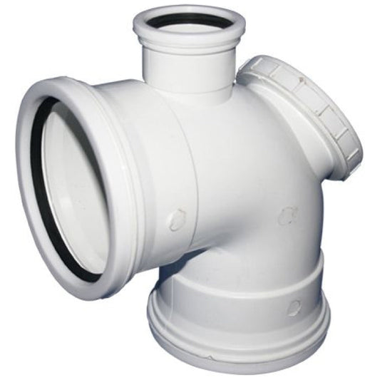 PVC Pipe Bends - 110MM X 90 IE VENT HORN BEND SV
