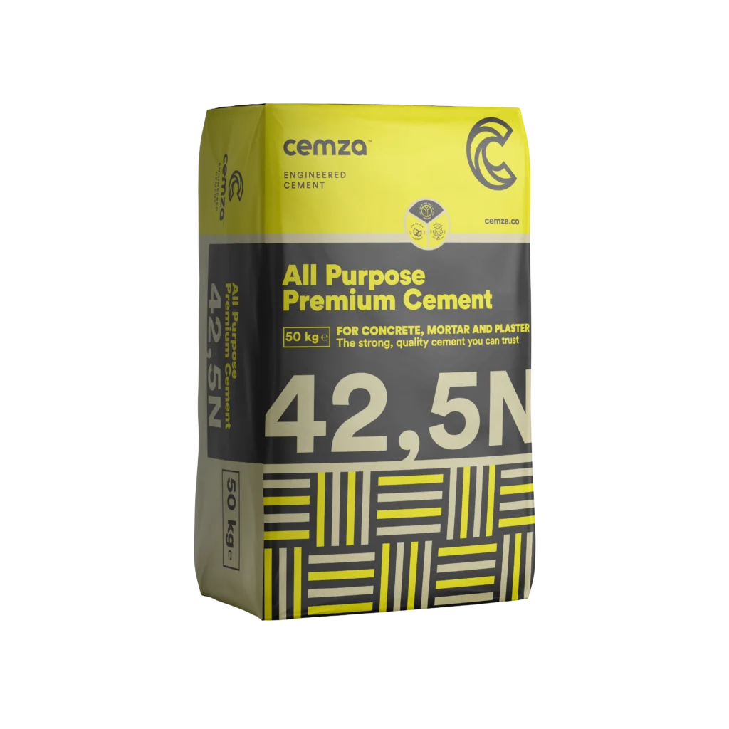 Cement bags and construction materials