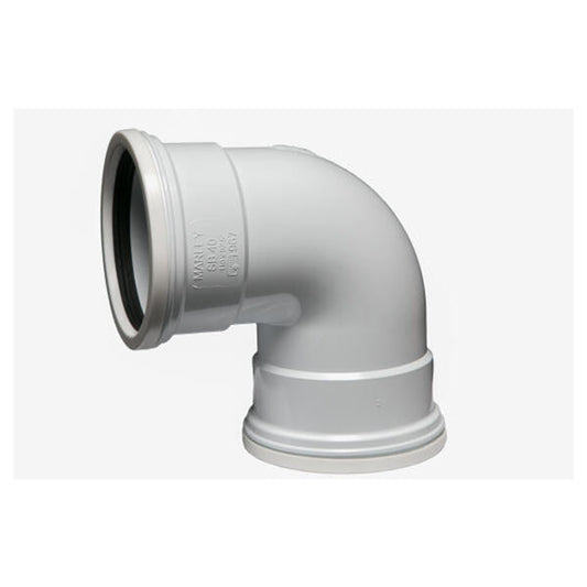 PVC Pipe Bends - PP 110MM X 90 BEND PLAIN SV