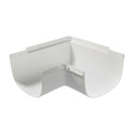 PVC Gutters Fittings D-Shape - Gutter Corner 90 deg