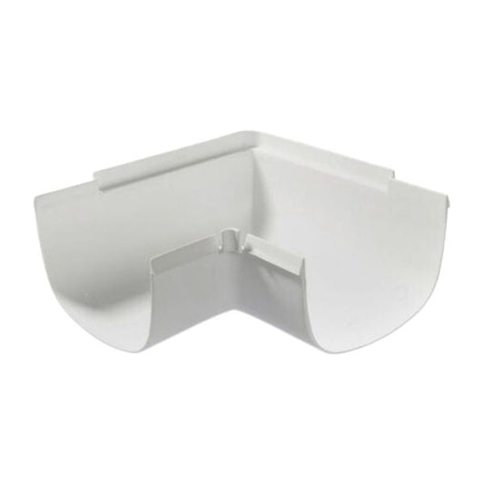 PVC Gutters Fittings D-Shape - Gutter Corner 90 deg
