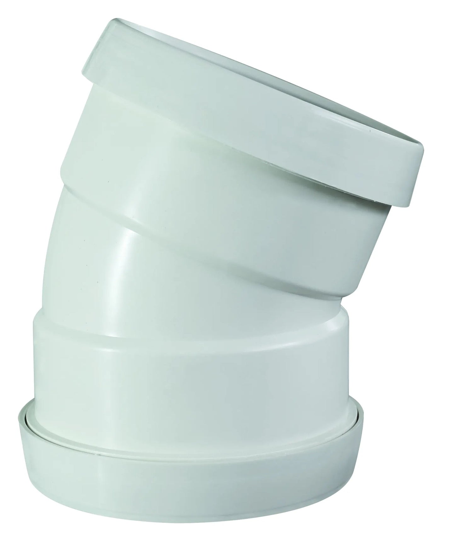 PVC Pipe Bends - PP 110MM X 22.5 PLAIN BEND SV