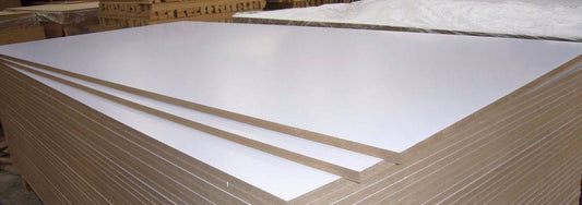CHIPBOARDS - White Melamine Faced Chipboard 16mm x 1830 x 2750mm