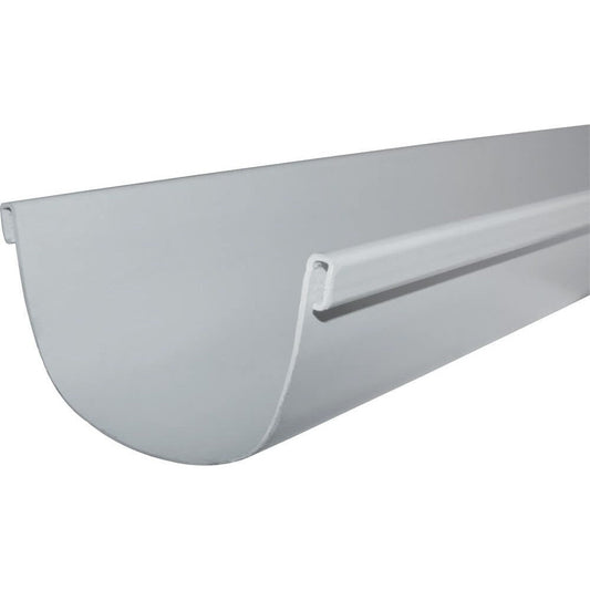 PVC Gutters - D-Shape 6m