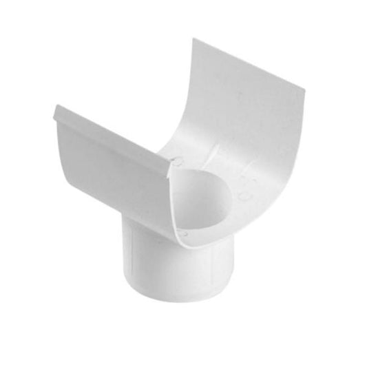 PVC Gutters Fittings D-Shape - Gutter Outlet