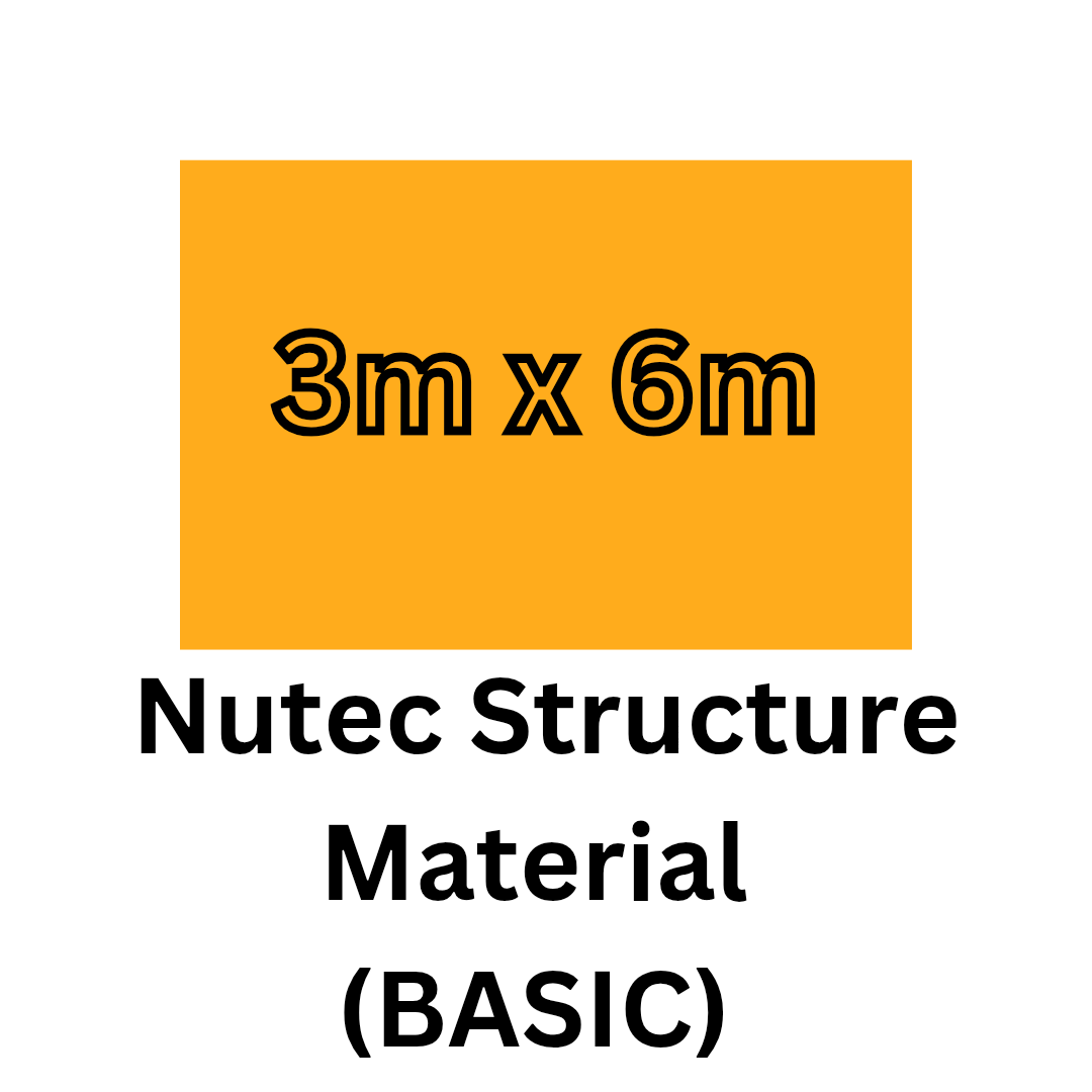 3mx6m Nutec Home Basic Materials Bundle