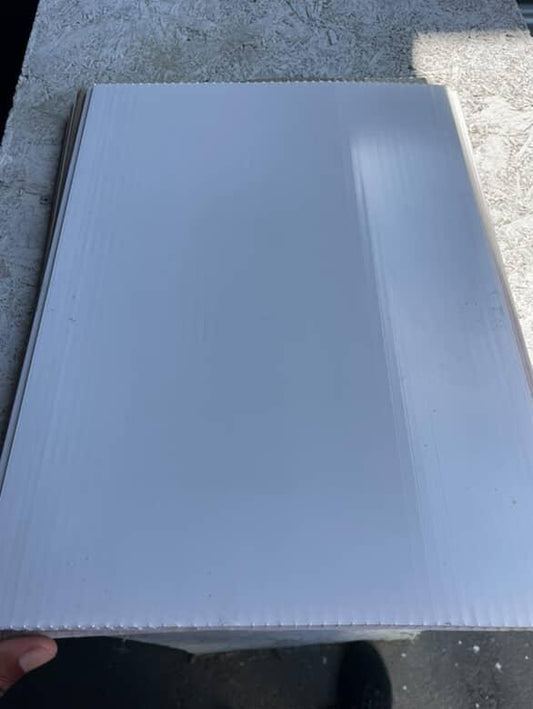 PVC Ceiling 300mmX3900mm - Gloss White (Plain)