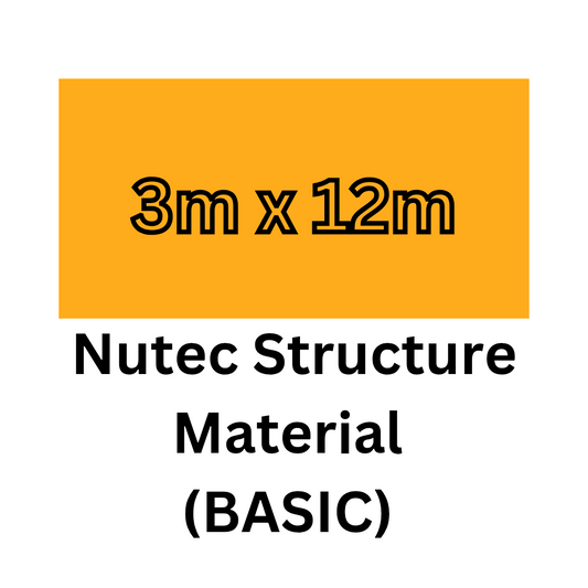 3mx12m Nutec Home Basic Materials Bundle